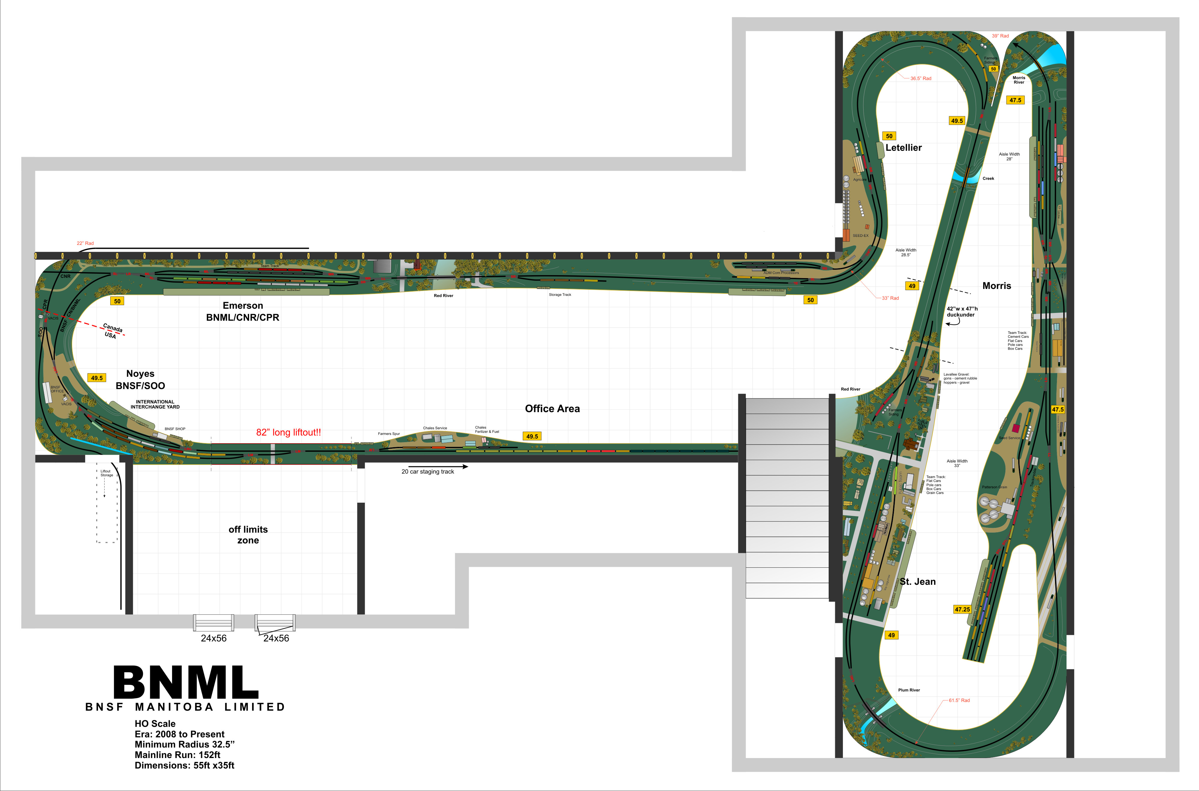 model railway track plans